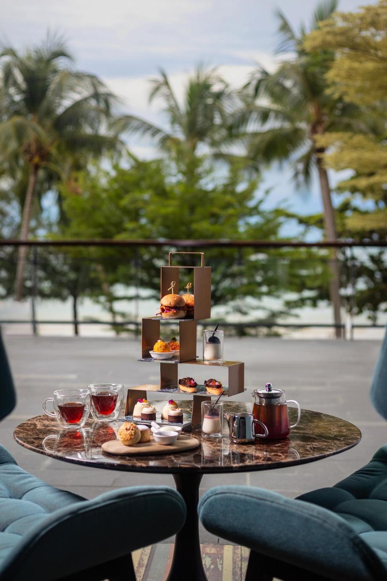Angsana Teluk Bahang Batu Feringgi Bagian luar foto Afternoon tea at the Beach Club